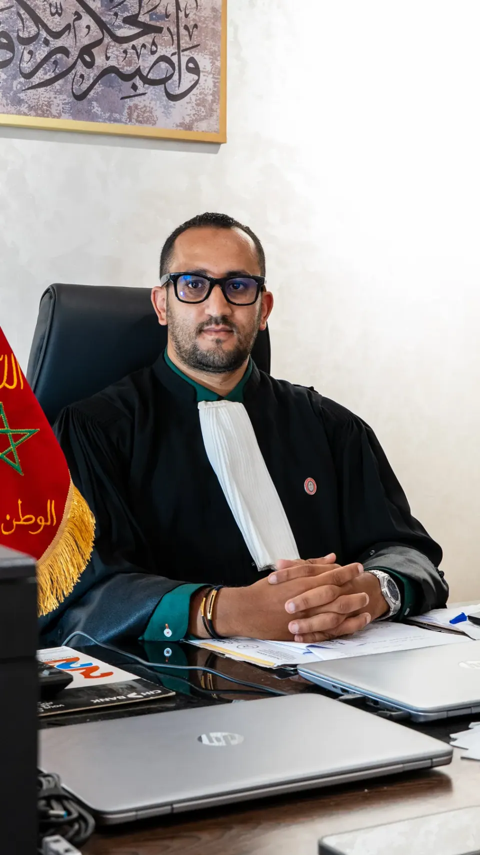 الأستاذ عمر الكمالي — محامٍ بهيئة الدار البيضاء